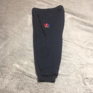 adidas adicolor navy jogger sweatpants size Medium
